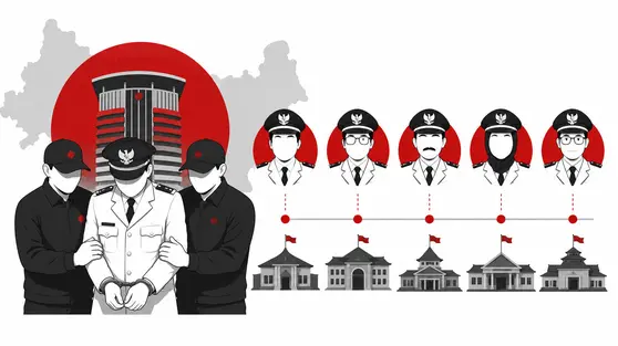 Infografis Daftar Terbaru Bupati di Jateng Ditangkap KPK