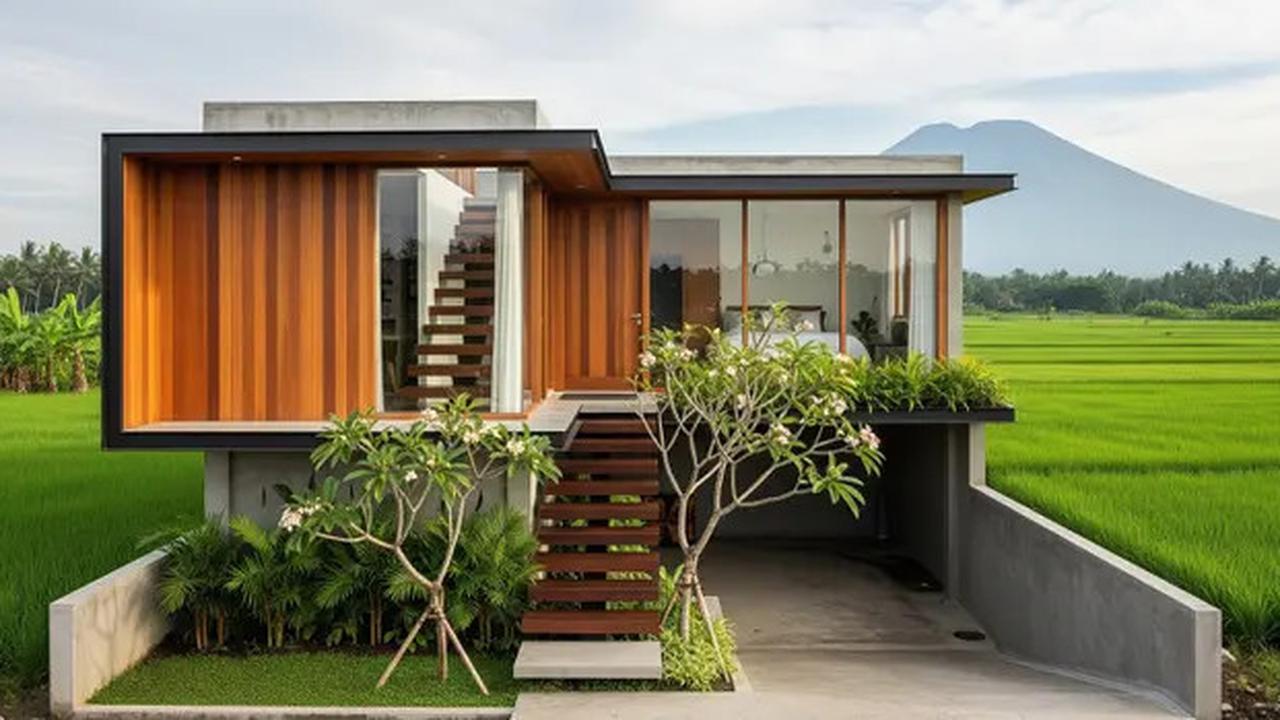6 Model Rumah Sederhana Tapi Mewah yang Cocok untuk Lahan Kecil, Inspirasi 2025