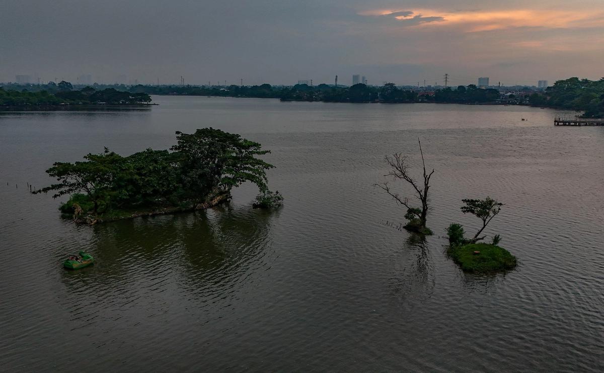 FOTO: Situ Cipondoh Hadirkan Fungsi Konservasi Air dan Wisata di Tengah Kota Tangerang