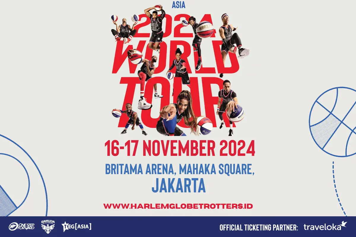 Harlem Globetrotters di Jakarta (Istimewa)