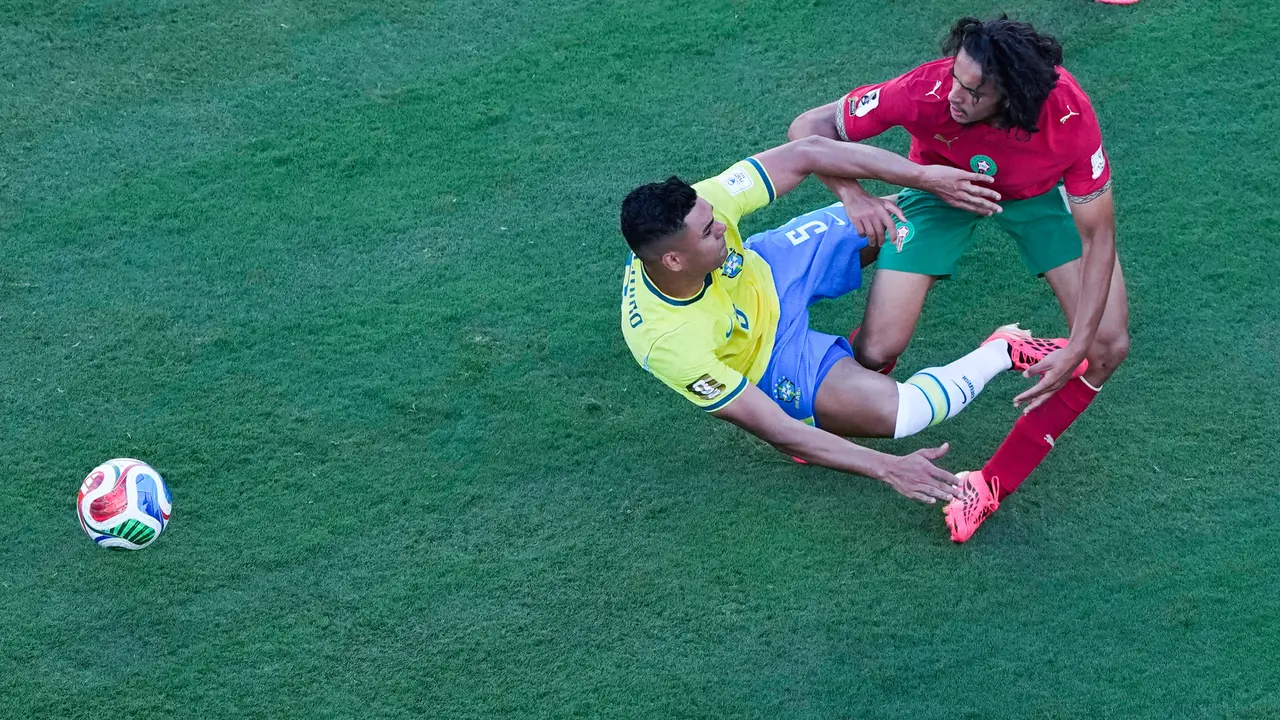 Foto: Wonderkid 18 Tahun Maroko Sukses Curi Perhatian, Vinicius Junior Selamatkan Brasil dari Kekalahan di Piala Dunia 2026