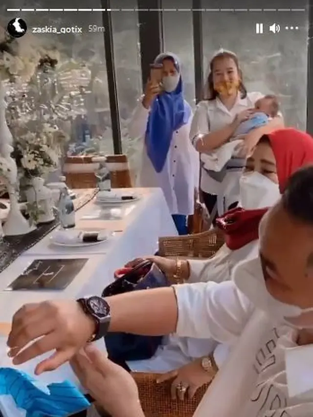 6 Momen Kejutan Ulang Tahun Sirajuddin Mahmud dari Zaskia Gotik, Penuh Kebahagiaan