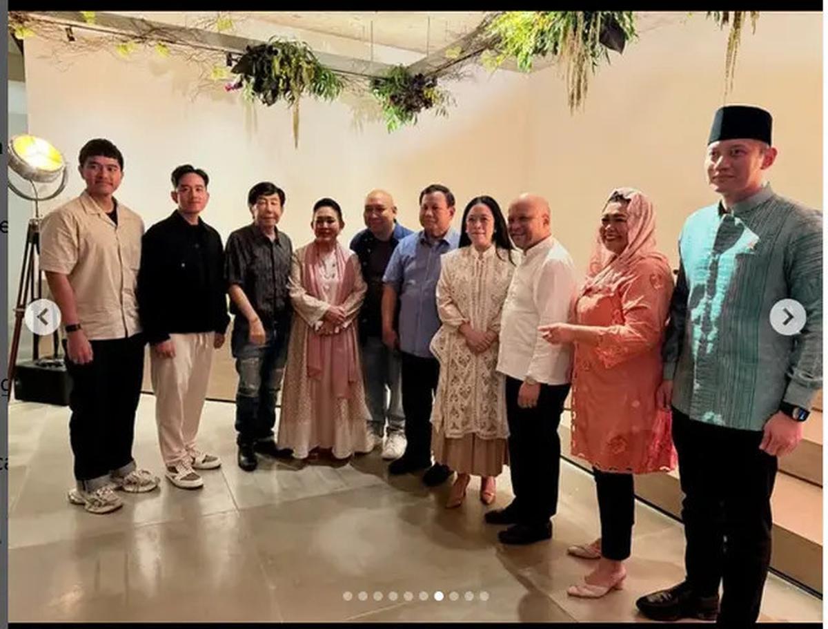 Anak 8 Presiden RI Kumpul di Ultah Didit Hediprasetyo, Disebut Bikin Adem dan Dipersatukan Bulan Ramadan