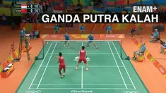 Pasangan ganda putra Indonesia kalah atas pasangan ganda putra dari Tiongkok