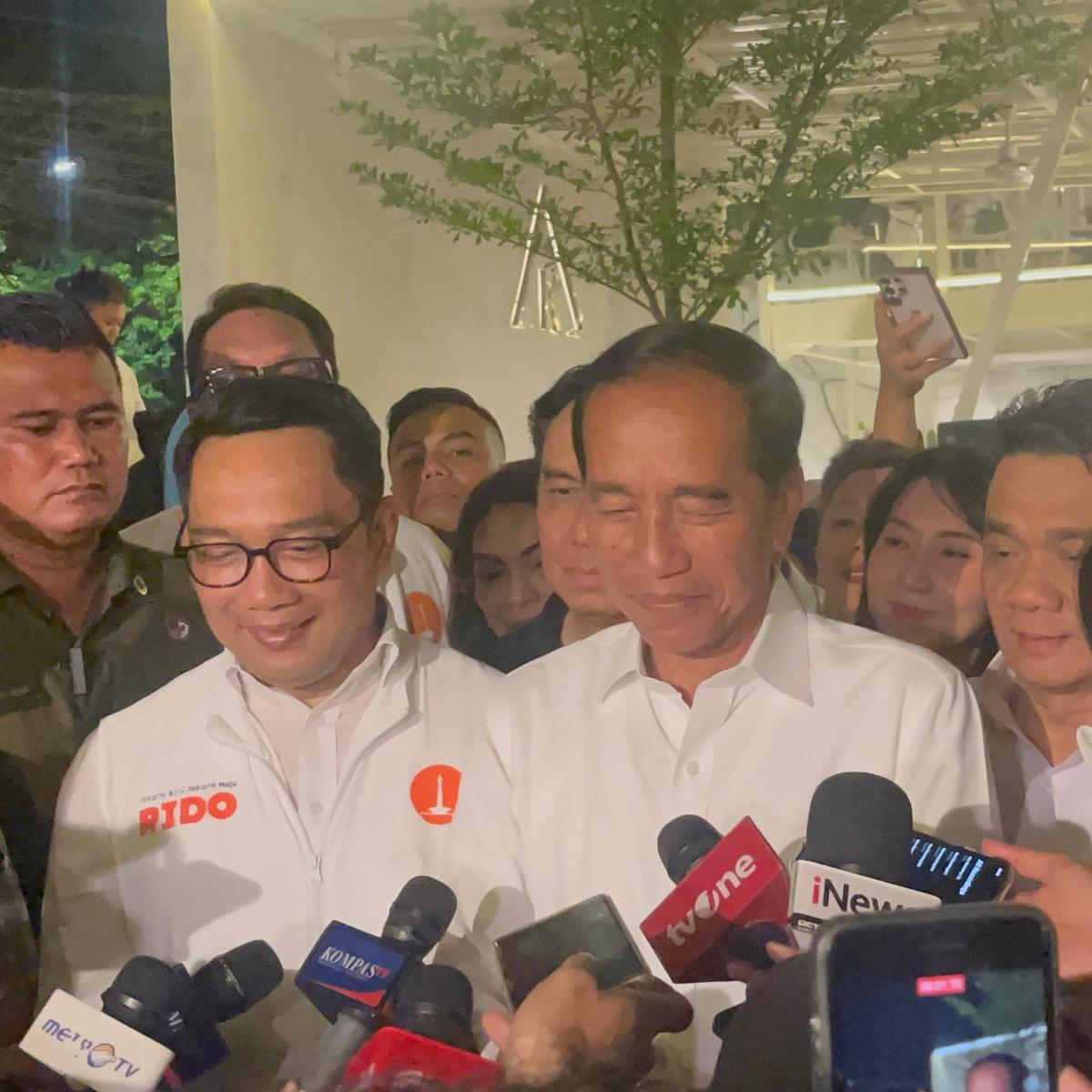 Jokowi dan Ridwan Kamil