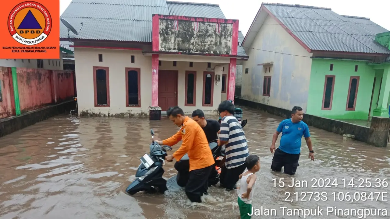 Banjir Pangkalpinang Babel