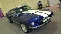 Ford Mustang Shelby GT 500 yang sudah mengalami restorasi karya Iman Afif Kusumo, pemilik Gearhead Monkey Garage. (Herdi Muhardi)