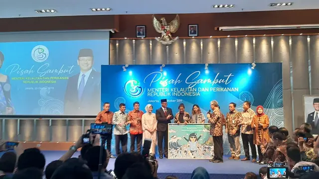 Sertijab Menteri Kelautan dan Perikanan