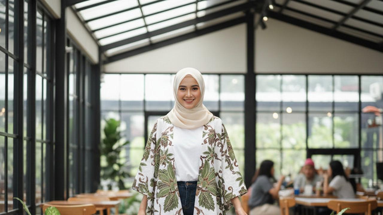 7 Model Atasan Batik Cardigan, Perpaduan Tradisional dan Modern yang Cocok untuk Berbagai Kesempatan