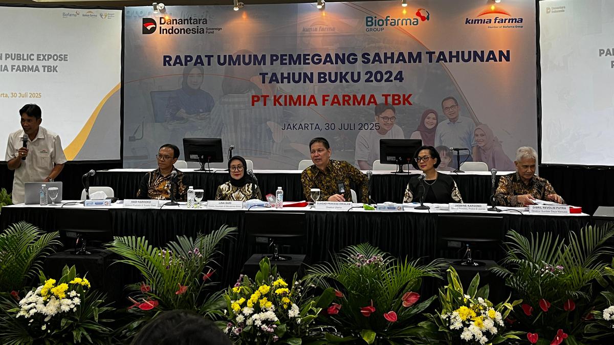 Kimia Farma Rombak Jajaran Pengurus, Ini Susunan Terbarunya