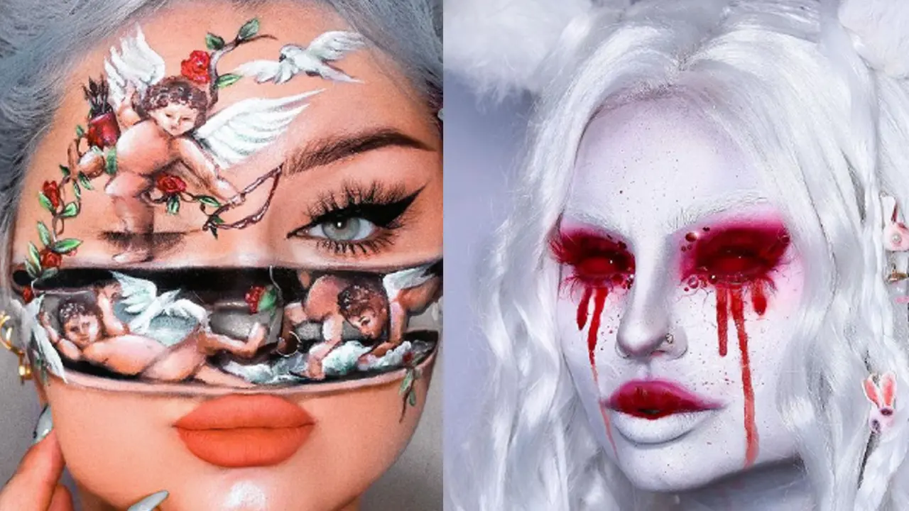 Kreatif, Penata Rias Asal Norwegia Ini Hasilkan Ilusi Makeup yang Tak Biasa
