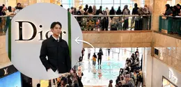 Antusiasme Carat terlihat sejak pagi saat para penggemar mulai memenuhi Plaza Senayan demi menyambut kedatangan Mingyu SEVENTEEN di acara Dior. (Foto/Dok: Fimela.com)