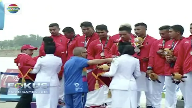 Asian Games 2018, Tim Kano Putra Sumbang Medali Perak bagi Indonesia