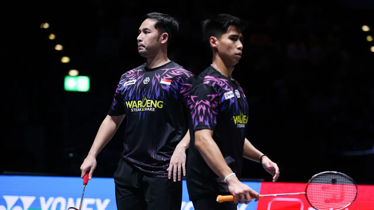 Sabar Karyaman Gutama/Moh Reza Pahlevi Isfahani - All England 2025 - Bulu Tangkis