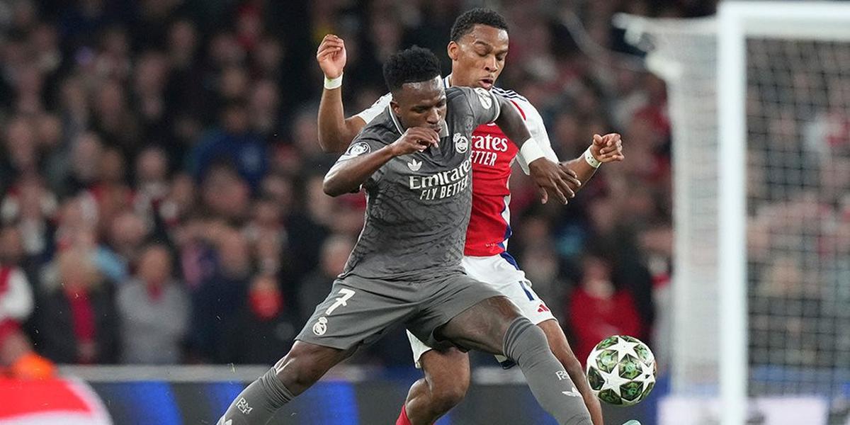 Vinicius Junior vs Bukayo Saka, Siapa yang Akan Jadi Pahlawan di Bernabeu?
