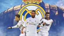 Real Madrid - Raul Gonzalez, Sergio Ramos, Luis Figo (Bola.com/Adreanus Titus)