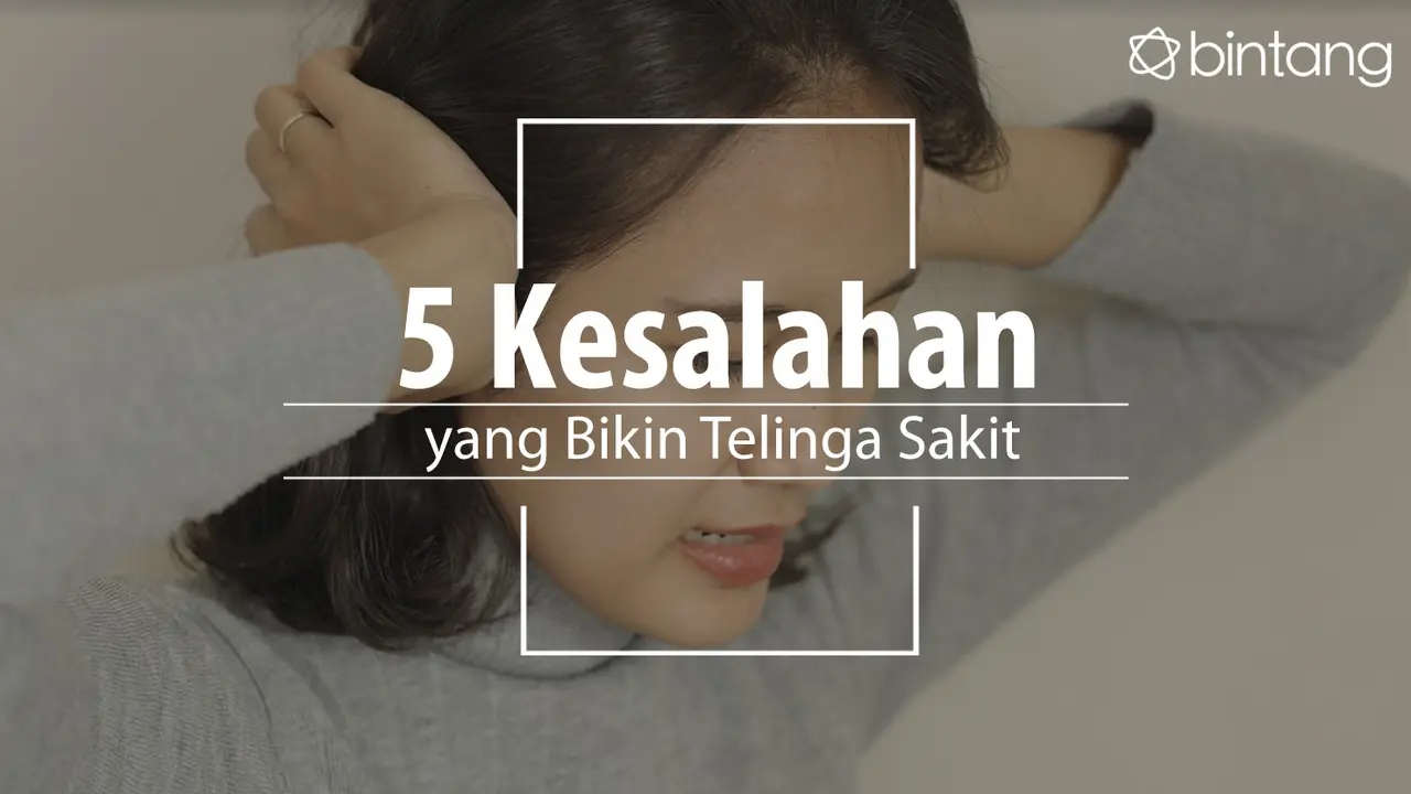 jangan lakukan ini kalau nggak mau telingamu kesakitan. (Foto: Daniel Kampua, Digital Imaging: Nurman Abdul Hakim/Bintang.com)