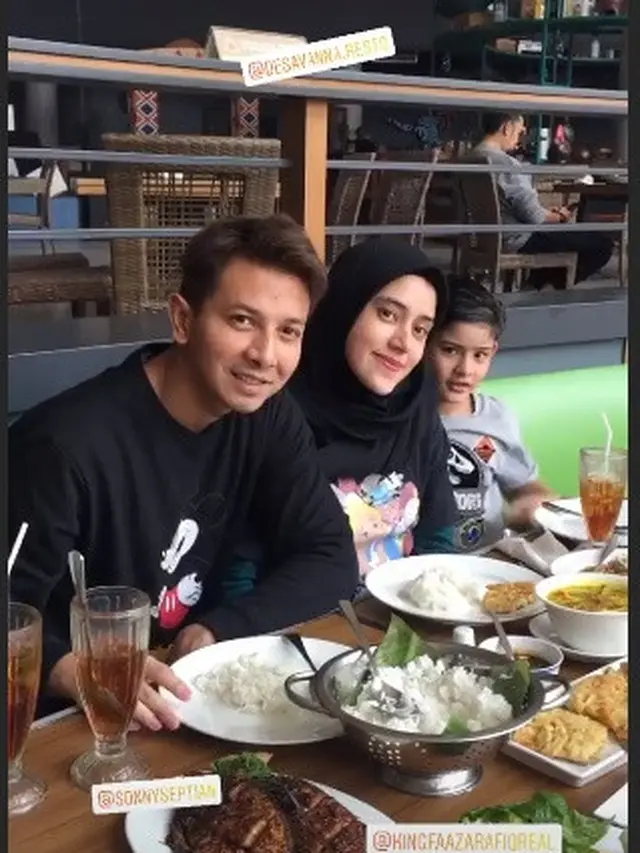 7 Momen Liburan Fairuz A Rafiq dan Sonny Septian Ke Bogor, Naik Unta Bareng Anak