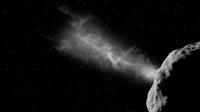 Ilustrasi asteroid Didymos (ESA–Science Office)