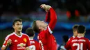 Wayne Rooney membuntuti Ruud van Nistelrooy dengan 36 gol. (Reuters/Yves Herman)