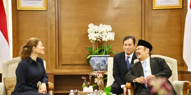 Tiba di Indonesia, Putri Mahkota Swedia Kunjungi Jakarta dan Lombok