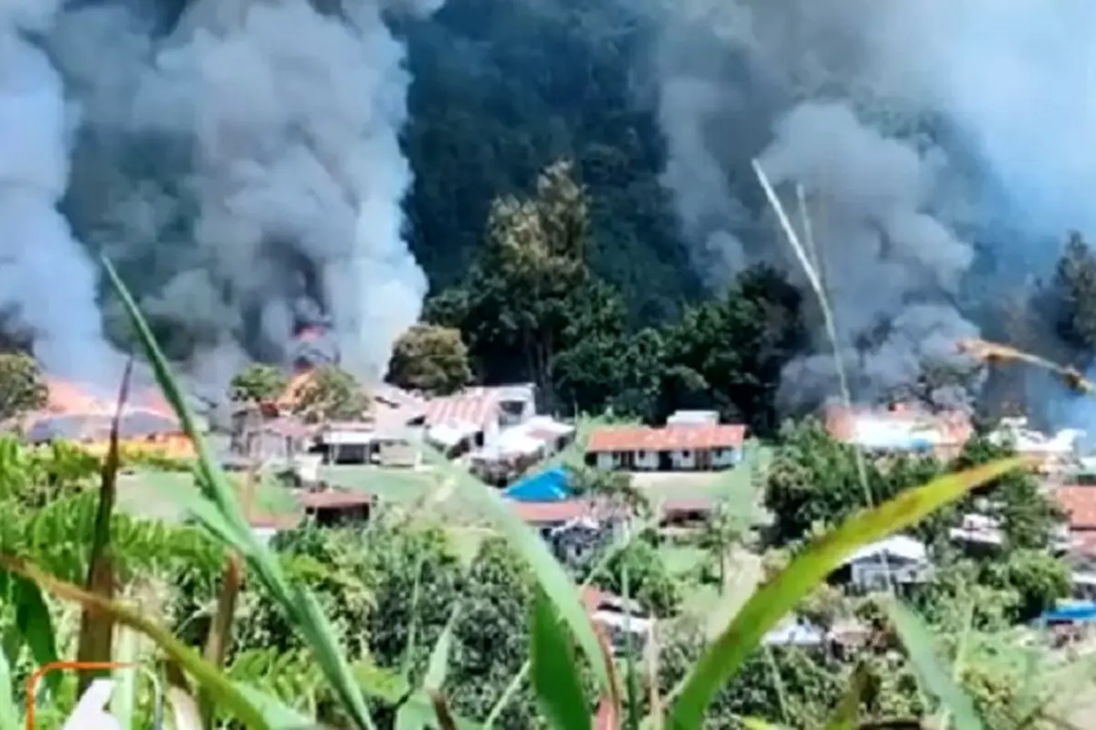 Pembakaran Puskesmas Kiwirok