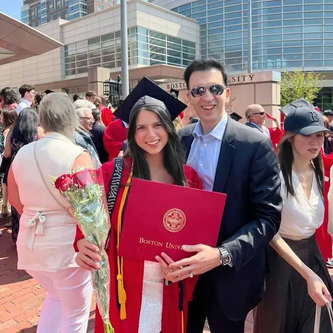 [Fimela] Manoj Punjabi bersama anak sulungnya