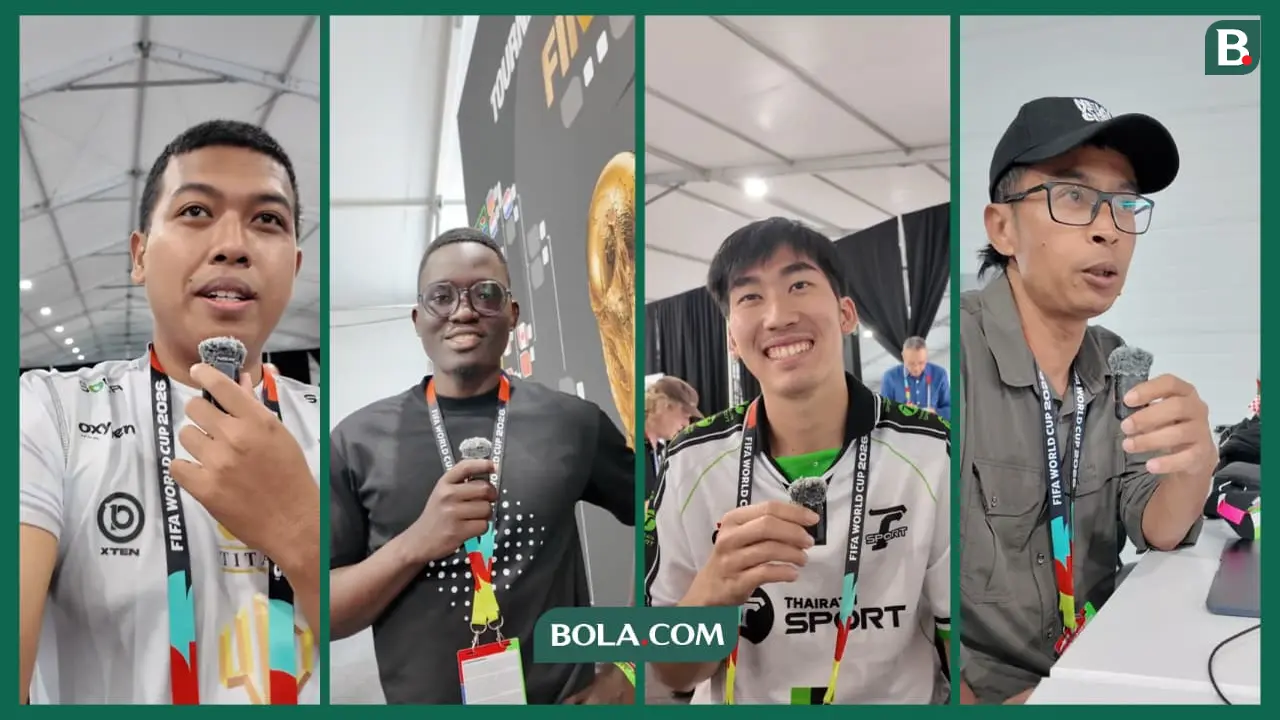 Jurnalis peliput Piala Dunia 2026