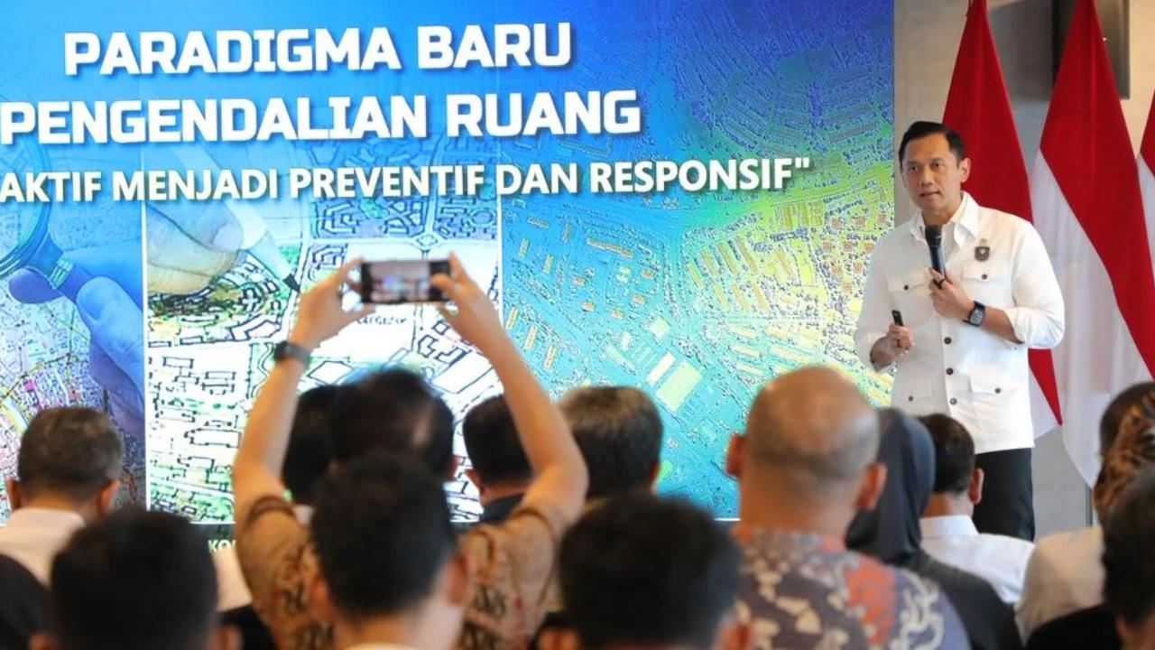FOTO: AHY Dorong Tata Ruang Jadi Fondasi Pembangunan Berkelanjutan