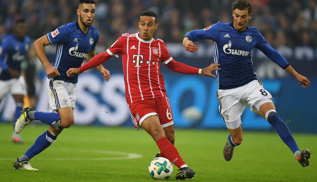 Bayern Munchen selalu gerus kekuatan rival seperti Schalke (AFP/Patrik Stollarz)
