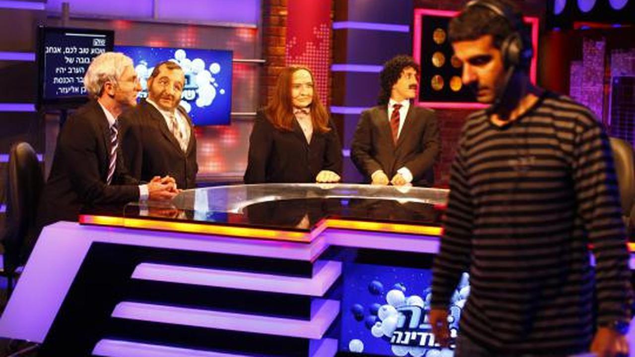 Boneka para politikus Israel tampil di TV
