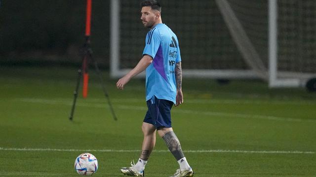 Piala Dunia 2022, Lionel Messi Berlatih Sendiri