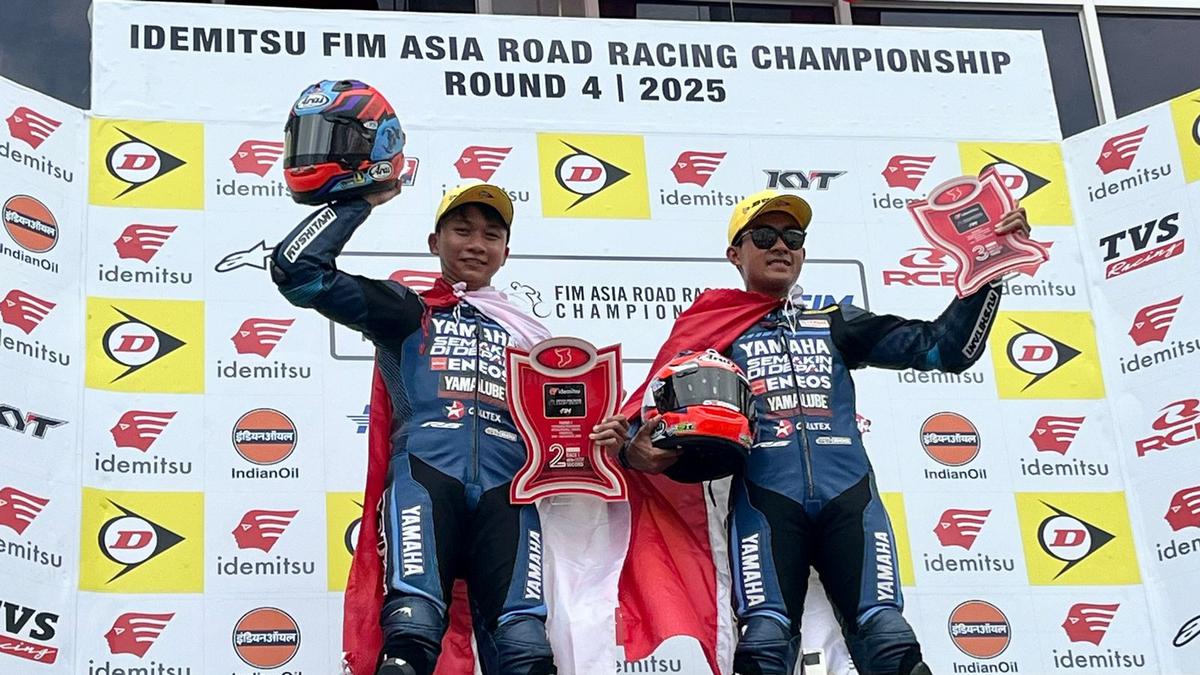 Yamaha Racing Team Kuasai Podium ARRC SS 600 Mandalika