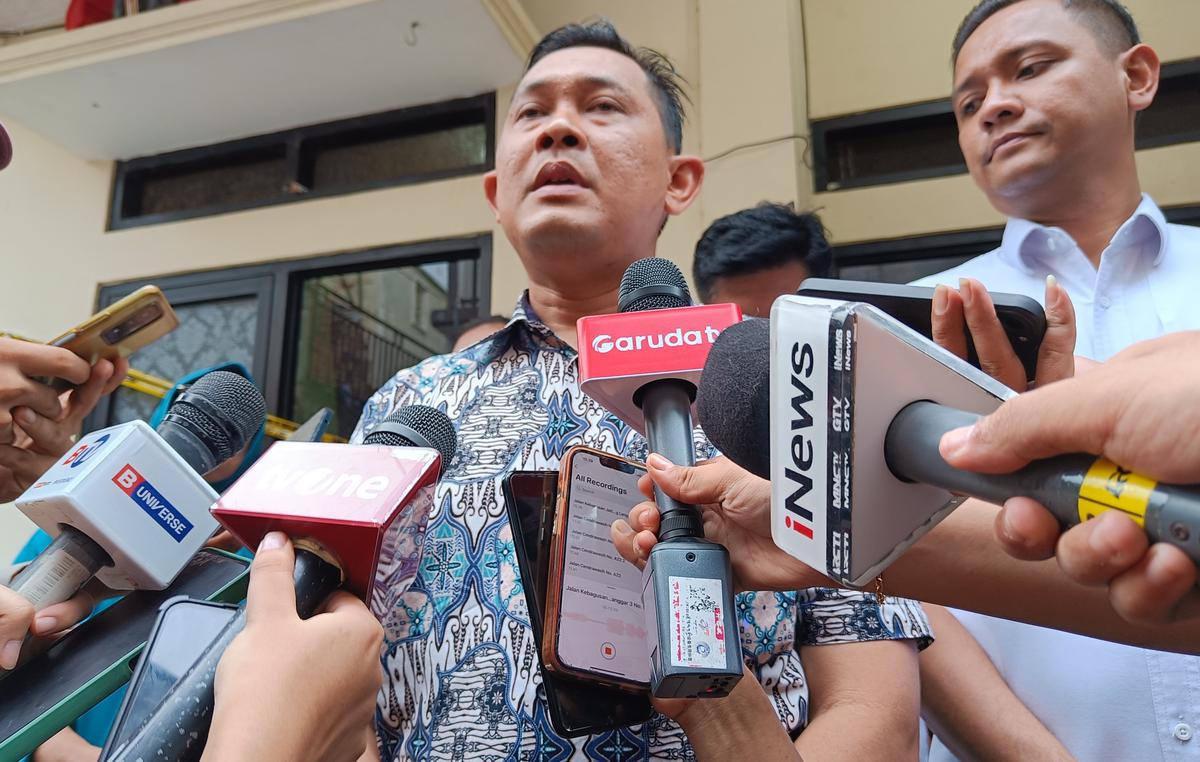Kasat Reskrim Polsek Metro Jakarta Selatan, AKBP Bintoro saat ditemui awak media di lokasi rekonstruksi, Jumat (29/12/2023).