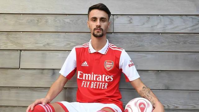 Gelandang anyar Arsenal, Fabio Vieira.