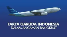 Maskapai plat merah Garuda Indonesia tengah dalam sorotan karena terancam bangkrut.