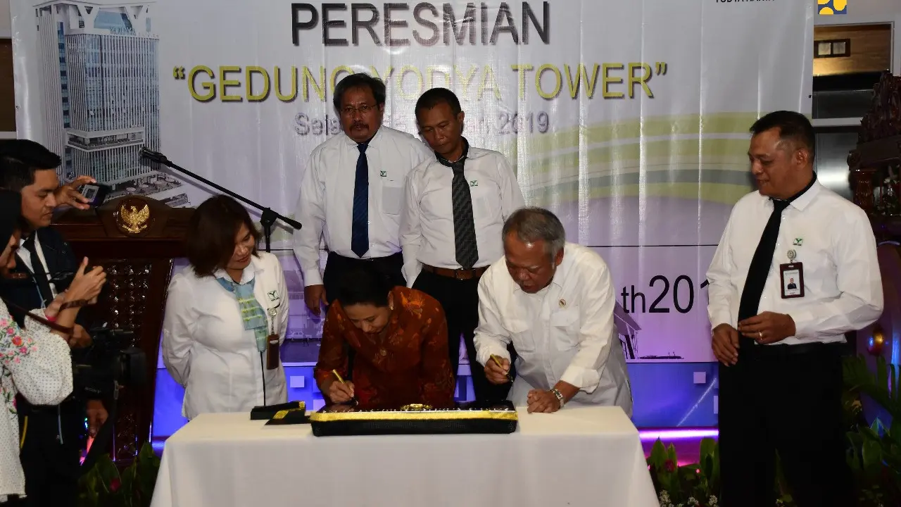 Peresmian Gedung PT Yodya Karya (Persero). Dok Kementerian PUPR.