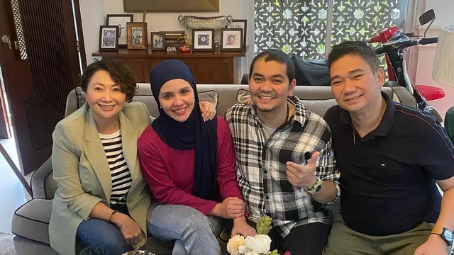 Indra Bekti dan Aldila Jelita dikabarkan damai. (Foto: Dok. Instagram @indybarends)