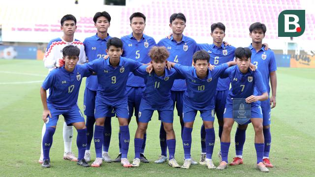 Starting XI Timnas Thailand U-16 di semifinal Piala AFF U-16 2024