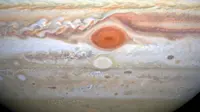 Angin di Bintik Merah Besar Jupiter semakin cepat. foto: NASA