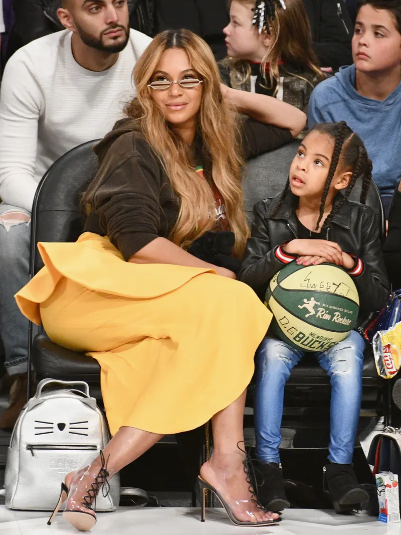 Beyonce-Blue Ivy Carter-NBA All-Star Game 2018