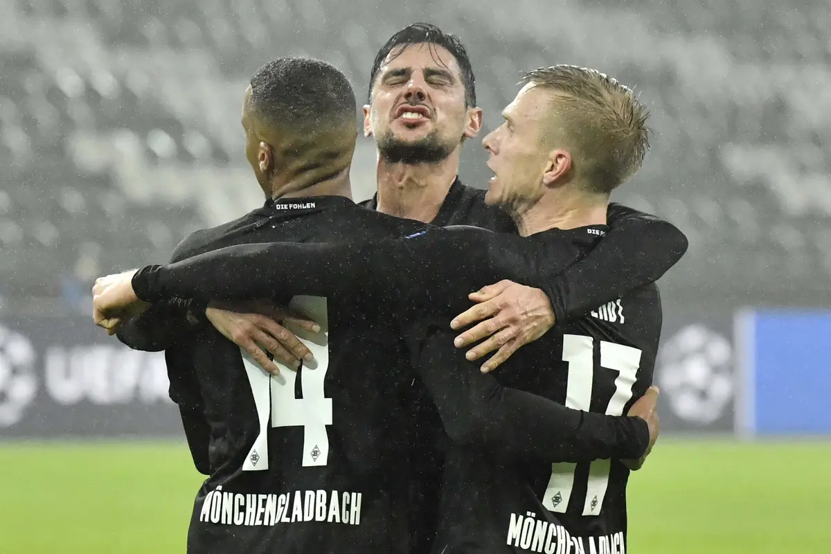 FOTO: Taklukkan Borussia Monchengladbach, Inter Milan Jaga Asa di Liga Champions