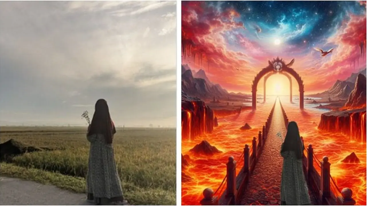 Wanita Ini Minta Fotonya Diedit Dramatis, 8 Hasilnya Bikin Geleng Kepala