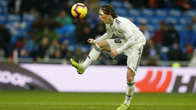 Gelandang Real Madrid Luka Modric (AP)