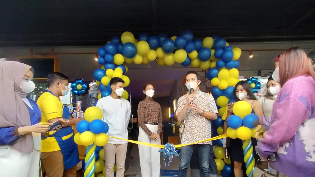 Dara Arafah buka gerai boba di Yogyakarta