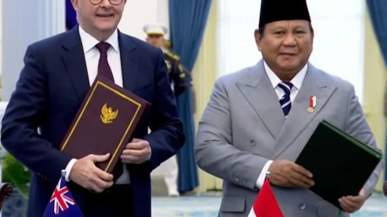 Presiden Prabowo dan PM Australia, Anthony Albanese