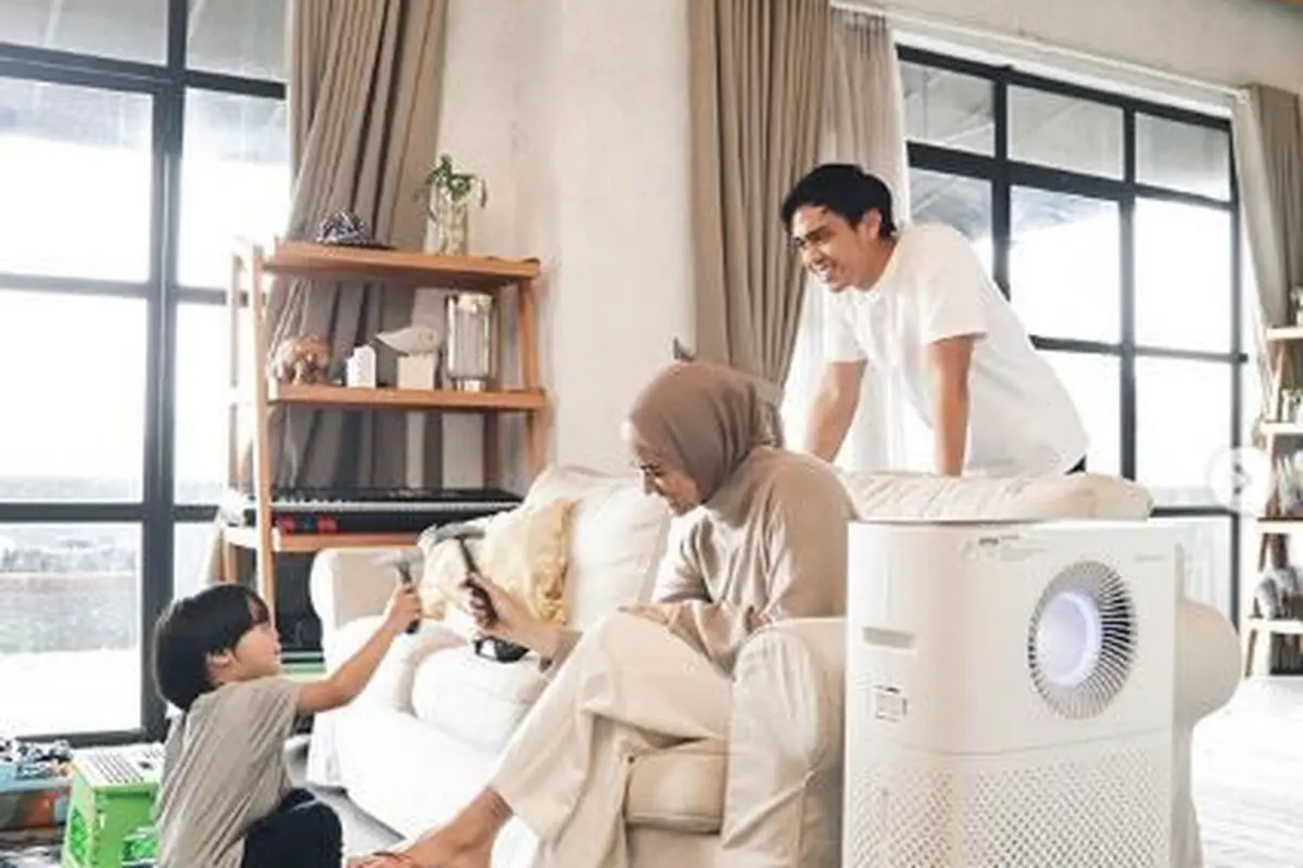 Potret rumah seleb dengan gaya industrial (Sumber: Instagram/@ayudiac)