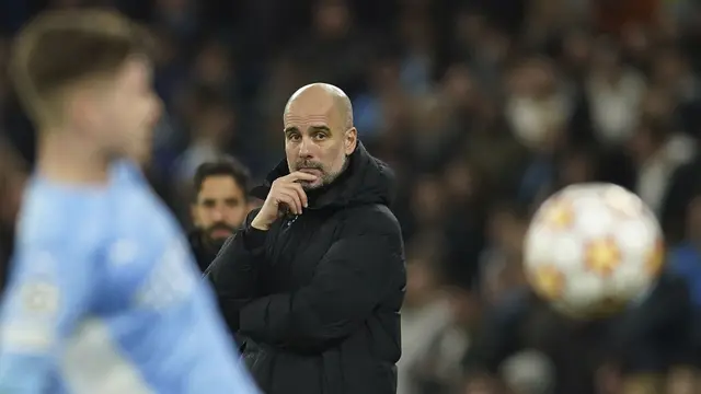 Foto: Manchester City Lolos ke Perempatfinal Liga Champions meski Ditahan Imbang Sporting Lisbon