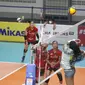 Rekor tak terkalahkan Jakarta Pertamina Fastron (JPF) di ajang PLN Mobile Proliga akhirnya terhenti oleh Bandung Bank bjb Tandamata, Jumat (4/3/2022). (Istimewa)