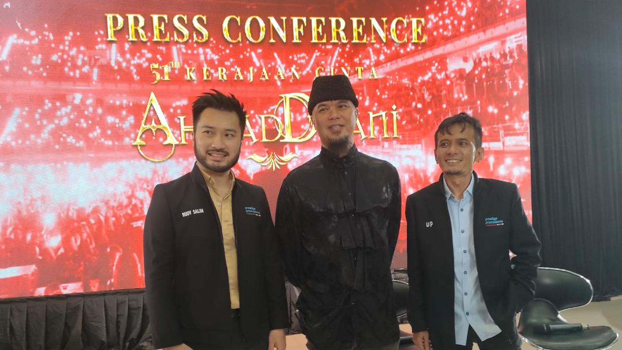 Musisi Ahmad Dhani bakal menggelar konser untuk merayakan hari ulang tahunnya yang ke-51. Konser bertajuk '51 Tahun Kerajaan Cinta Ahmad Dhani' itu dipromotori Prestige Promotions.
